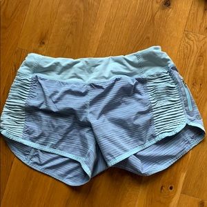 Lululemon Blue and Purple Shorts